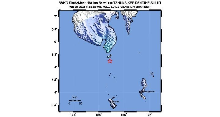 Gempa Magnitudo 5,0 Guncang Sangihe, Akibat Deformasi Lempeng Filipina